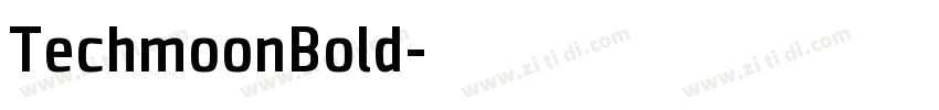 TechmoonBold字体转换
