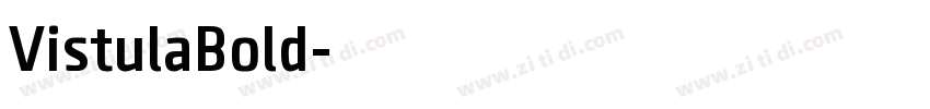 VistulaBold字体转换