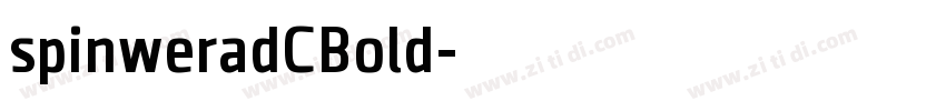 spinweradCBold字体转换