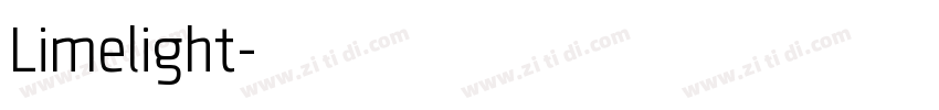 Limelight字体转换