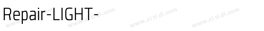 Repair-LIGHT字体转换