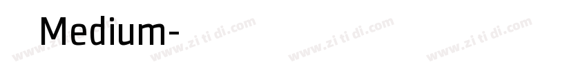 金萱那提Medium字体转换
