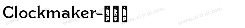 Clockmaker字体转换