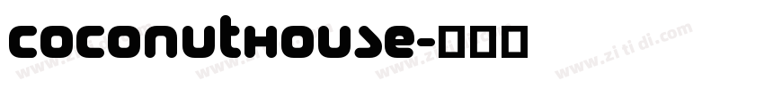 CoconutHouse字体转换
