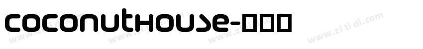 CoconutHouse字体转换