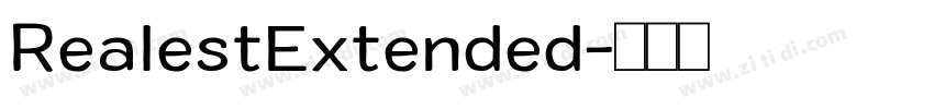 RealestExtended字体转换