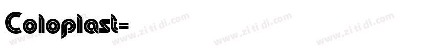 Coloplast字体转换