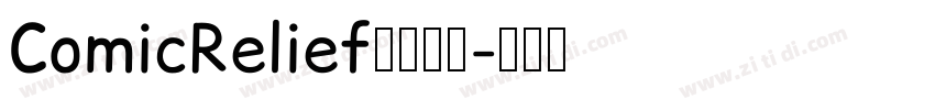 ComicRelief字体下载字体转换