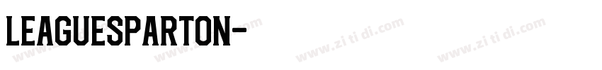 LeagueSparton字体转换