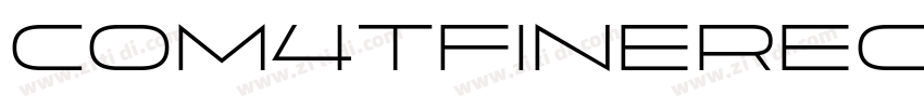 COM4tFineReg字体转换