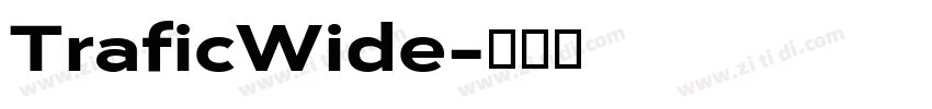 TraficWide字体转换