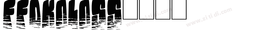 FfdKoloss字体转换