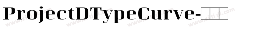ProjectDTypeCurve字体转换