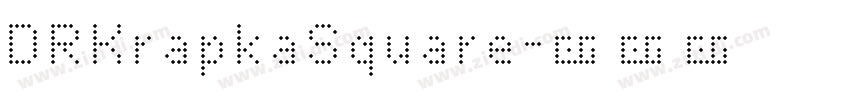DRKrapkaSquare字体转换