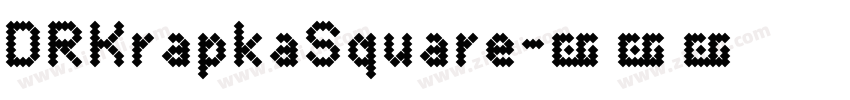 DRKrapkaSquare字体转换