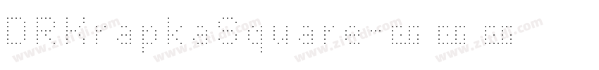 DRKrapkaSquare字体转换