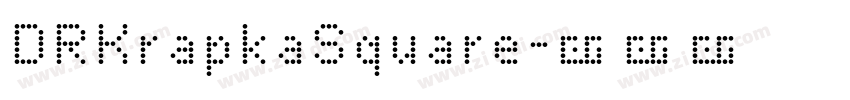 DRKrapkaSquare字体转换