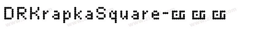 DRKrapkaSquare字体转换