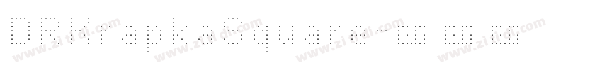 DRKrapkaSquare字体转换