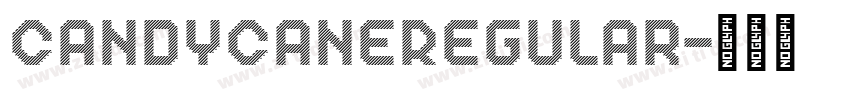 CandyCaneRegular字体转换