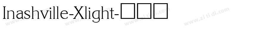 Inashville-Xlight字体转换