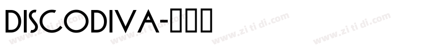 DiscoDiva字体转换