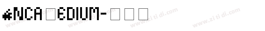 AncaMedium字体转换