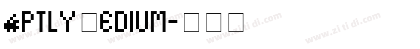 AptlyMedium字体转换