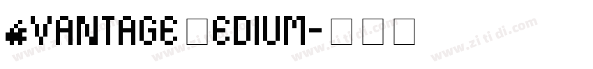 AvantageMedium字体转换