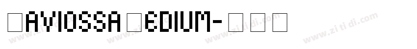 LaviossaMedium字体转换