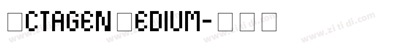 OctagenMedium字体转换