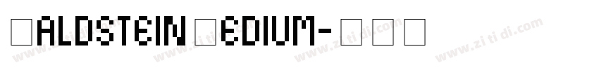WaldsteinMedium字体转换
