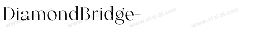 DiamondBridge字体转换