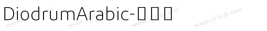 DiodrumArabic字体转换 DiodrumArabic字体转换