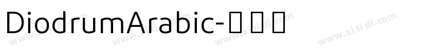 DiodrumArabic字体转换 DiodrumArabic字体转换