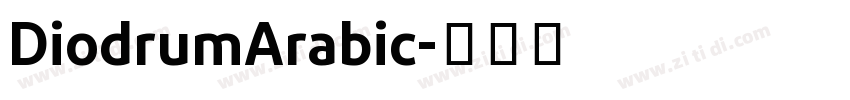 DiodrumArabic字体转换 DiodrumArabic字体转换