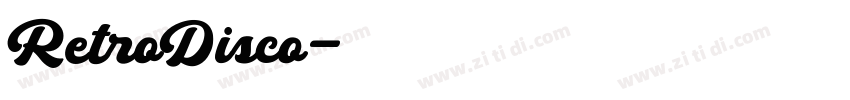 RetroDisco字体转换