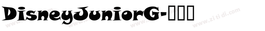 DisneyJuniorG字体转换