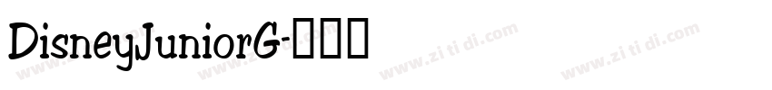 DisneyJuniorG字体转换