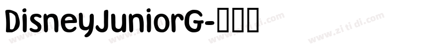 DisneyJuniorG字体转换