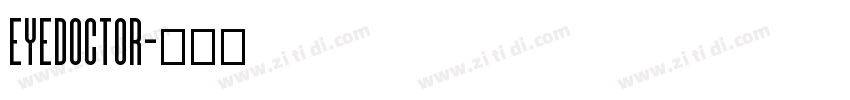 EyeDoctor字体转换