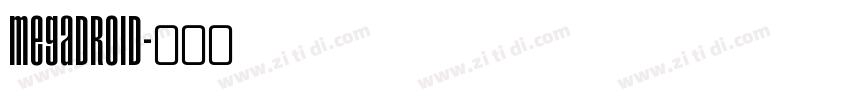 Megadroid字体转换