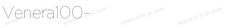 Venera100字体转换