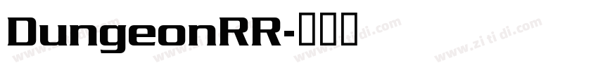 DungeonRR字体转换