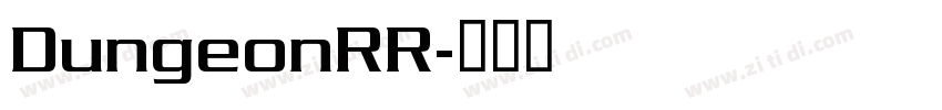 DungeonRR字体转换