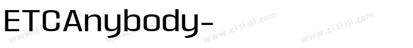 ETCAnybody字体转换