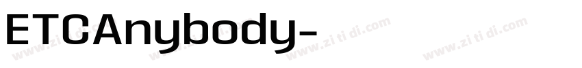 ETCAnybody字体转换