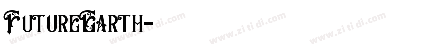 FutureEarth字体转换