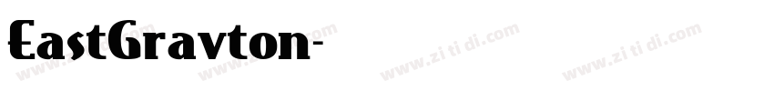 EastGravton字体转换