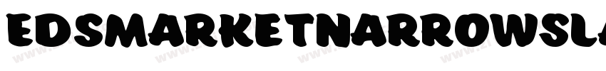 EdsMarketNarrowSlant字体转换